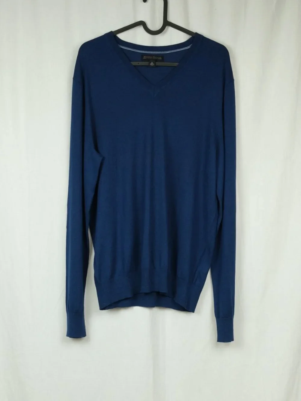 Banana Republic V-Neck Pullover Sweater Blue Size M Classic Casual Wear